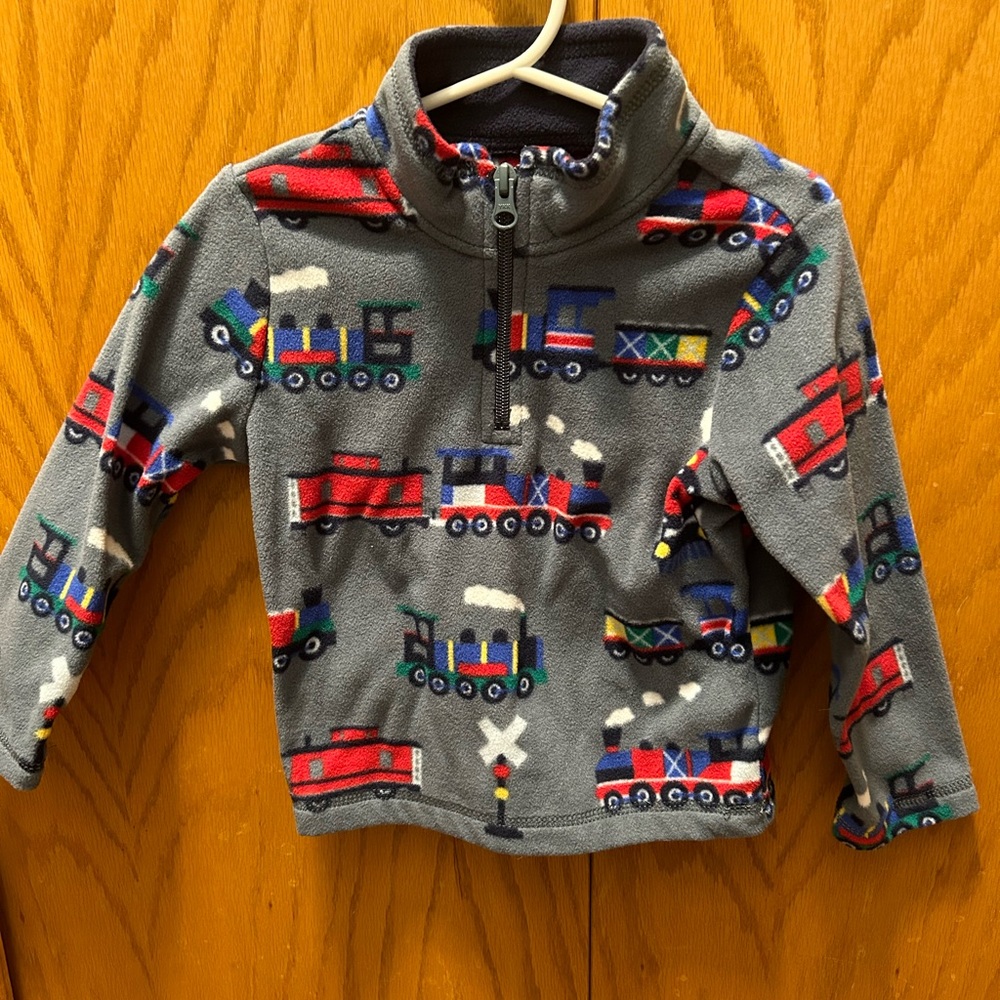 Children’s Place toddler boys train pullover. Size 2T